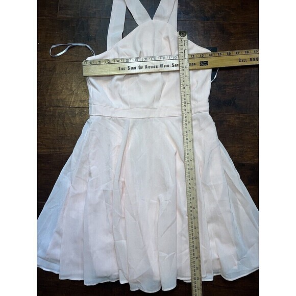 Lulus Blush Pink Sleeveless Mini Dress NWT Sz Small - Picture 2 of 6